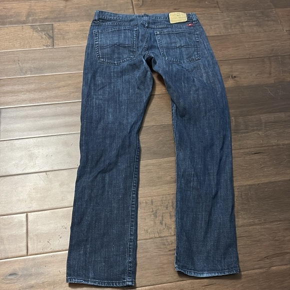 Lucky Brand 121 heritage slim men’s jeans- 32x32- blue denim, button fly - Picture 4 of 12